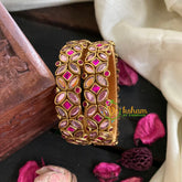 Kids Silk Thread Kundan Bangle-Kada -G4912